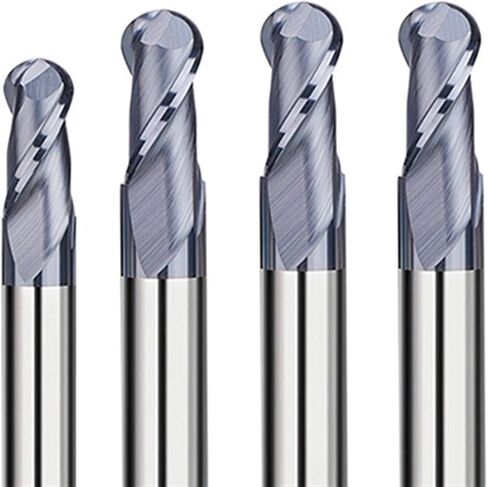 R0.5-R6.0 Ball Nose 2 Flute Carbide Tools Radius Bits Carbide 1Pcs(R7xD14x28x150L) in Saudi Arabia
