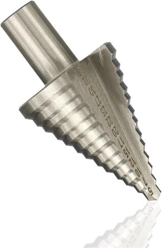 Drill Bit HSS Step 5-35mm Step Cone Drill Metal Drill Round Shank Straight Groove Hole 1Pcs(5-35mm No.1) in Saudi Arabia