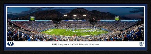 BYU Cougars Football - Panoramic Posters and Framed Pictures by Blakeway Panoramas in Saudi Arabia