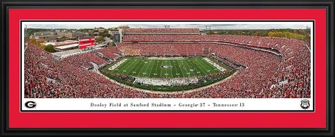 Georgia Bulldogs Football - ديكور الجدران البانورامي والملصقات من قبل Blakeway Panoramas in Kuwait