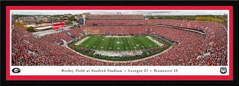 Georgia Bulldogs Football - ديكور الجدران البانورامي والملصقات من قبل Blakeway Panoramas in Kuwait