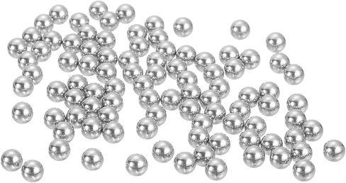 uxcell 1/2 "12.7 مم كرات تحمل ، 20 PCS 316 الفولاذ المقاوم للصدأ G200 كرات مترية متري للكرات للمحامل عجلات الدراجات in Saudi Arabia