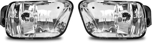 Fog Lights Compatible with 2010-2013 Chevrolet Camaro, Bumper Driving Fog lamp Assembly Replacement (Halogen Fog Lights) in Kuwait