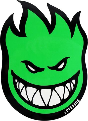 عجلات Spitfire Skateboard ملصق Bighead Fireball كبير 8 "× 11" in Saudi Arabia