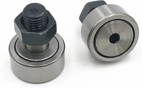 4pcs CF8 KR19 19mm Diameter Cam Follower Stud Type Needle Roller Track Bearing Wheel Pin Bearings M8x1.25mm Thread in Saudi Arabia