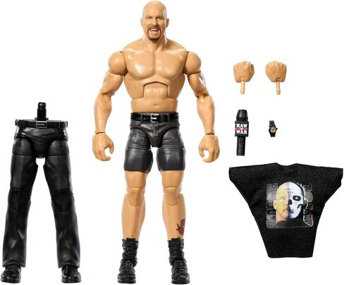 WWE Night War Elite Collection Stone Cold Steve Austin Figure in Saudi Arabia