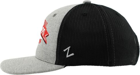 Zhats Standard Ohio State Buckeyes National Champs 2024 Football Snapback Hat Heather Heather Arch مرخصة رسميًا in Saudi Arabia