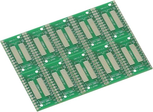 10PCS SOP28 SSOP28 TSSOP28 to DIP28 Adapter Converter PCB Board 0.65/1.27mm in Saudi Arabia