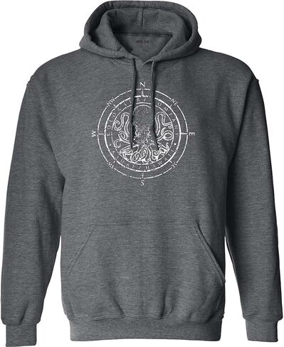 Joe's USA Koloa Octopus Logo Hoodies - Hooded Sweatshirts in Sizes S-5XL in Saudi Arabia