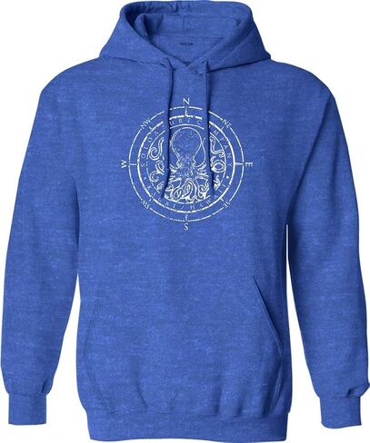 Joe's USA Koloa Octopus Logo Hoodies - Hooded Sweatshirts in Sizes S-5XL in Saudi Arabia