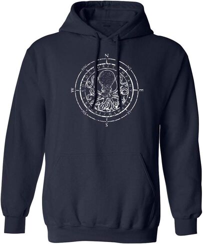 Joe's USA Koloa Octopus Logo Hoodies - Hooded Sweatshirts in Sizes S-5XL in Saudi Arabia