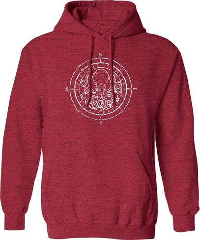 Joe's USA Koloa Octopus Logo Hoodies - Hooded Sweatshirts in Sizes S-5XL in Saudi Arabia