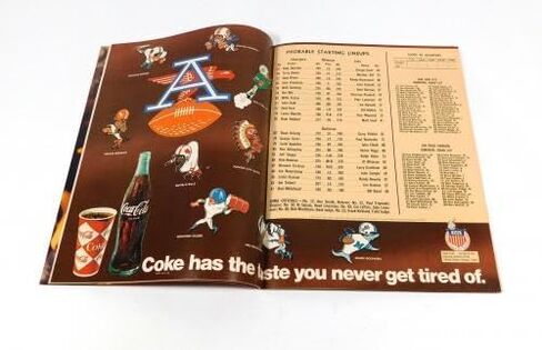 1967 New York Jets في برنامج San Diego Chargers AFL لكرة القدم 12-24-67-برامج اتحاد كرة القدم الأميركي in Saudi Arabia