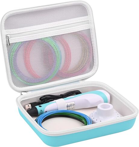 Storage Hard Case Compatible with SCRIB3D P1 Advanced 3D Printing Pen Set, Portable Organizer Holder Case for 3D Pen and Cable in Kuwait