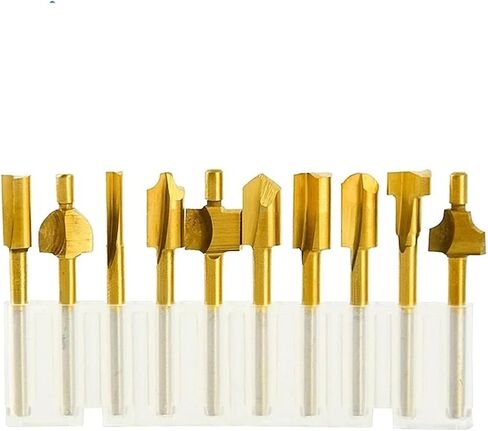 Rotary HSS Drill 3mm Shank Wood Router بتات 10pcs in Saudi Arabia