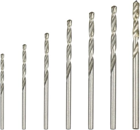 HSS Twist Drill Stet 0.4-4.0mm Mini Drill Bit for DIY Hobby Craft Woodworking Hole Drilling Tools 50-150pcs (60pcs) in Kuwait