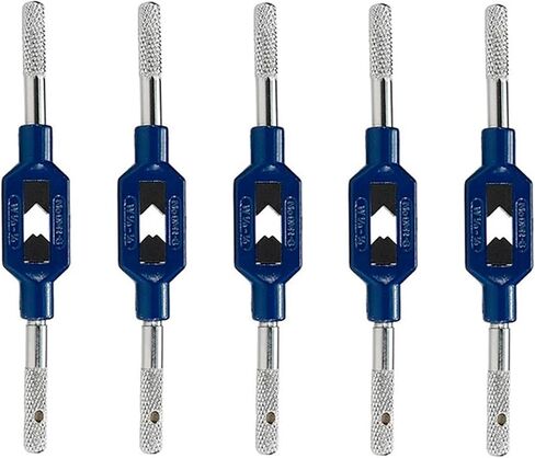 M1-M8 Thread Tap Wrench Adjustable Hand Tap Taps Die Hand Screw Wrench Metric Handle Tapping Tool Accessories 1Pcs in Saudi Arabia