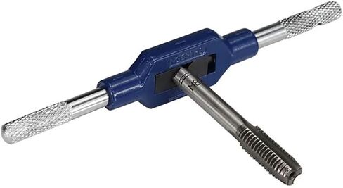 M1-M8 Thread Tap Wrench Adjustable Hand Tap Taps Die Hand Screw Wrench Metric Handle Tapping Tool Accessories 1Pcs in Saudi Arabia
