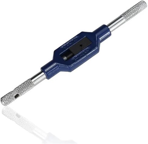 M1-M8 Thread Tap Wrench Adjustable Hand Tap Taps Die Hand Screw Wrench Metric Handle Tapping Tool Accessories 1Pcs in Saudi Arabia