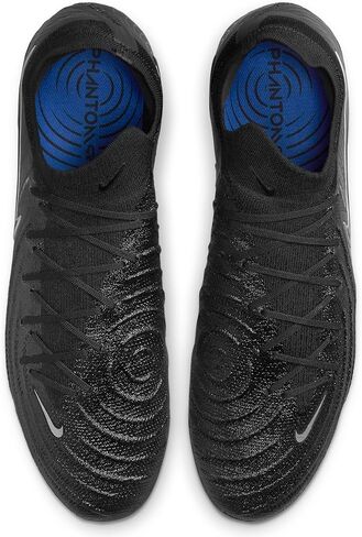 Nike Phantom GX 2 Elite FG Low-Top Soccer Cleats (FJ2559-001, BLACK/BLACK) Size 10.5 in Saudi Arabia