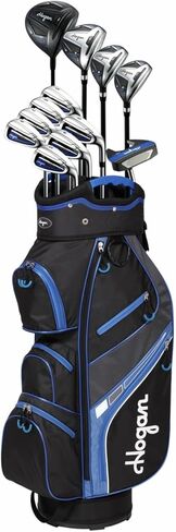 Hogan Golf FW-817 Men Graphite GRAPL-Golf Clubs مع حقيبة عربة ، فليكس كبار in Saudi Arabia