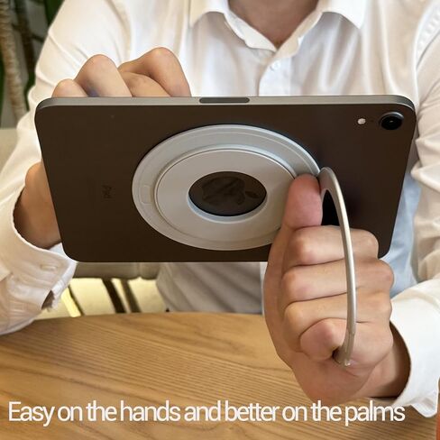 Tablet Stand Adjustable Universal Tablet Hand Holder, 360 Degrees Handle Grip Compatible for iPad/Galaxy Tab and All 6-11" Tablets(Black) in Saudi Arabia