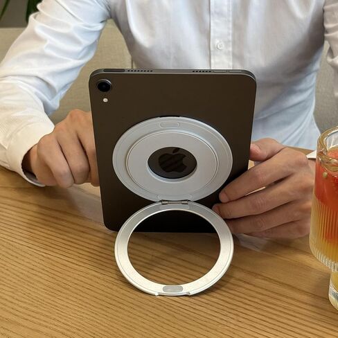 Tablet Stand Adjustable Universal Tablet Hand Holder, 360 Degrees Handle Grip Compatible for iPad/Galaxy Tab and All 6-11" Tablets(Black) in Saudi Arabia