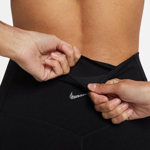 Nike Yoga Dri-FIT Luxe Women's Flared Pants (Black/Multi Color, DV9181-010) Size Small in Saudi Arabia