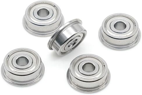 10Pcs F682ZZ 2x5x2.3mm Flange Ball Bearing Thin Wall Metal Shielded Flanged Bearings in Saudi Arabia