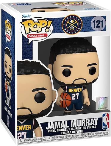 POP NBA: Nuggets - Jamal Murray (Dark Blue Jersey), One Size in Saudi Arabia