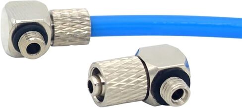 M Miniature Miniature M-5H-4 M-5HL-4 الذكور الخيط الذكور الهوائية خرطوم الهواء خرطوم سريع التركيب موصل صغير M3 M5 M5 M6 1PCS (M-4HL-4) in Saudi Arabia