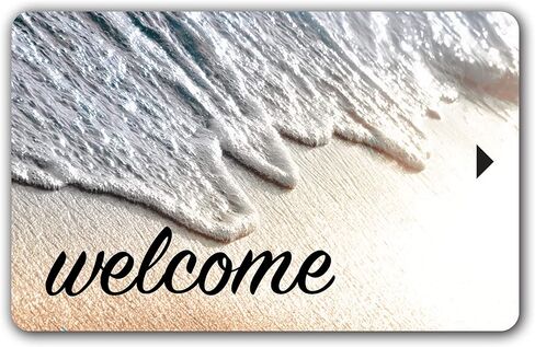 Magnetic Stripe Key Cards for Hotel and Motel Welcome Room Key Relaxing Beach Design (Set of 500) in Saudi Arabia