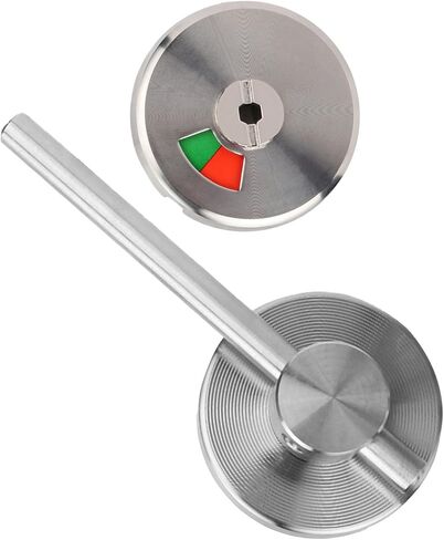 Vacant Occupied Bathroom Lock, Commercial Bathroom Partition Lock Occupancy Indicator Bolt for Bathroom Toilet, 4.3 x 2.1inch in Saudi Arabia