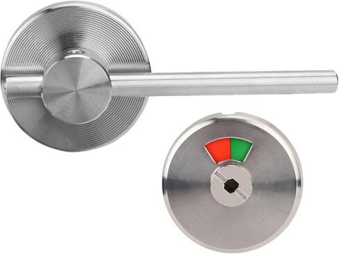 Vacant Occupied Bathroom Lock, Commercial Bathroom Partition Lock Occupancy Indicator Bolt for Bathroom Toilet, 4.3 x 2.1inch in Saudi Arabia