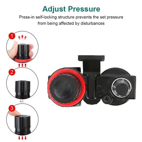 Regulator Trap AFC 2000 Air Compressor Oil Water Separation Meter Air Treatment Unit AFR 2000+AL 2000 G1/4" in Saudi Arabia