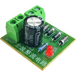 in4007 Bridge Rectifier أحادي الطور AC إلى AC إلى DC Power Confler Board Welding DIY KIT in Kuwait