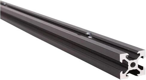 1 قطعة X-axis الألمنيوم ملف تعريف 2020 V-Groove profile v2 خطي خطي أسود 345 مم in Saudi Arabia