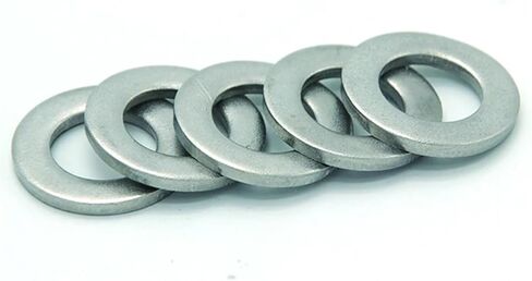 50pcs Flat Washers Ordinary Washers M2 M2.5 M3 M4 M5 M6 M8 M10 M12 M14 M16 M20 M22 M24 GB97 DIN988 304 Stainless Steel 10MM 12MM(M10x30x2.5) in Saudi Arabia