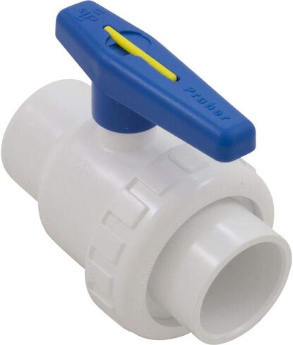 Praher 150-010 1.5in SXS Single Union Ball Valve PVC in Saudi Arabia