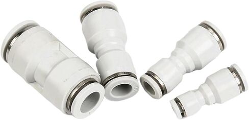 10PCS PG Pneumatic Straight-through Variable Diameter Air Pipe Quick Connector Quick 4 6 8 10 12 16mm(PG16-12) in Saudi Arabia