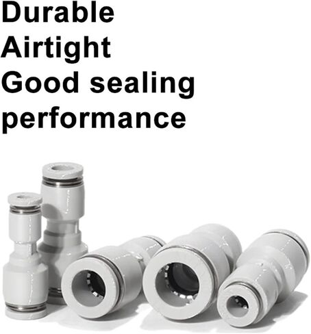 10PCS PG Pneumatic Straight-through Variable Diameter Air Pipe Quick Connector Quick 4 6 8 10 12 16mm(PG16-12) in Saudi Arabia