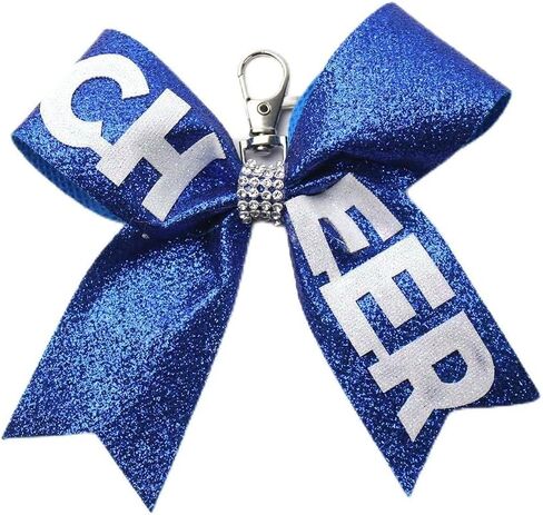Bowknot Cheer Keychain Gamiting Game Day Keyring Keychain Cheerleader Accessory Cheer Mom Jewelry in Kuwait