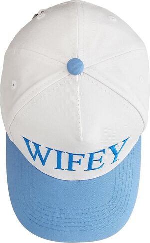 Hubby and Wifey Gifts Hat for Bridal Shower Gifts, Adjustable Couples Hat for Wedding Honeymoon Anniversary for Newlyweds in Saudi Arabia