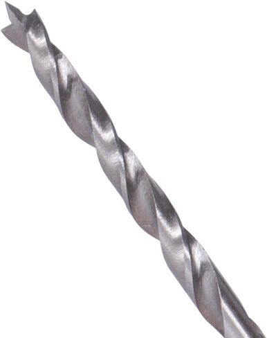 Century Drill & Tool 37224 Brad Point Wood Bit, 3/8" | 3-5/8" cutting depth, 5" overall length, cuts steel & wood, heat-resistant coating in Saudi Arabia