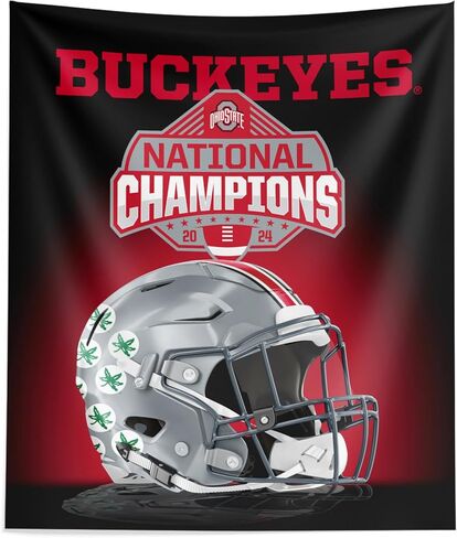Northwest Ohio State Buckeyes NCAA 2024 FBC Champions Spotlight Wall Hanging 34X40 Inches in Saudi Arabia