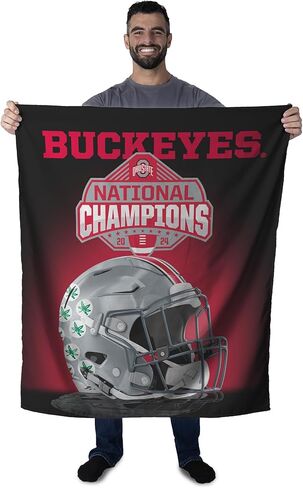 Northwest Ohio State Buckeyes NCAA 2024 FBC Champions Spotlight Wall Hanging 34X40 Inches in Saudi Arabia