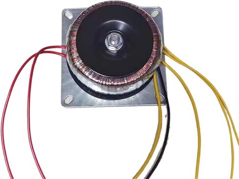 1PCS النحاس النقي 50W Toridal Transformer 120V 220V 230V إلى 12V-0-12V 18V-0-18V 24V 36V 45V 55V 65V العزل (15V-0-15V ، المدخلات 120V) in Kuwait