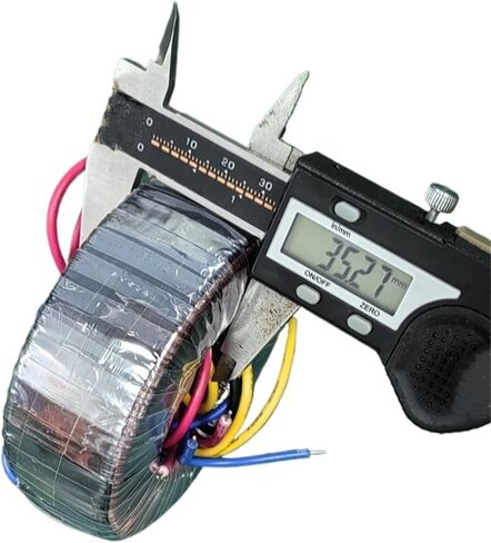 1PCS النحاس النقي 50W Toridal Transformer 120V 220V 230V إلى 12V-0-12V 18V-0-18V 24V 36V 45V 55V 65V العزل (15V-0-15V ، المدخلات 120V) in Kuwait
