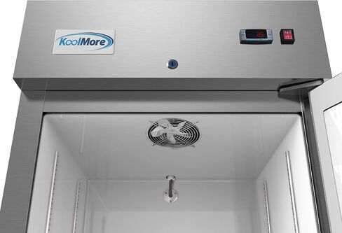 Koolmore RIR-3D-SS 81 in. ثلاثة ثلاجة تجارية من الفولاذ المقاوم للصدأ من الفولاذ المقاوم للصدأ ، المدرجة في 72 ، 72 متر مكعب. قدم. (3 أبواب) ، الفضة in Kuwait