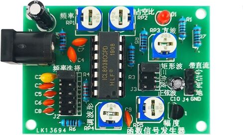 ICL8038 Function Signal Generator Kit Multi-Channel Waveform Electronic Production Training DIY Soldering Circuit Board in Saudi Arabia